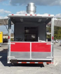 8.5' x 30' Concession Food Trailer Red Event Catering 47 8.5' x 30' Concession Food Trailer Red Event Catering -Cheap Concession Trailers Shop sam 4740 1