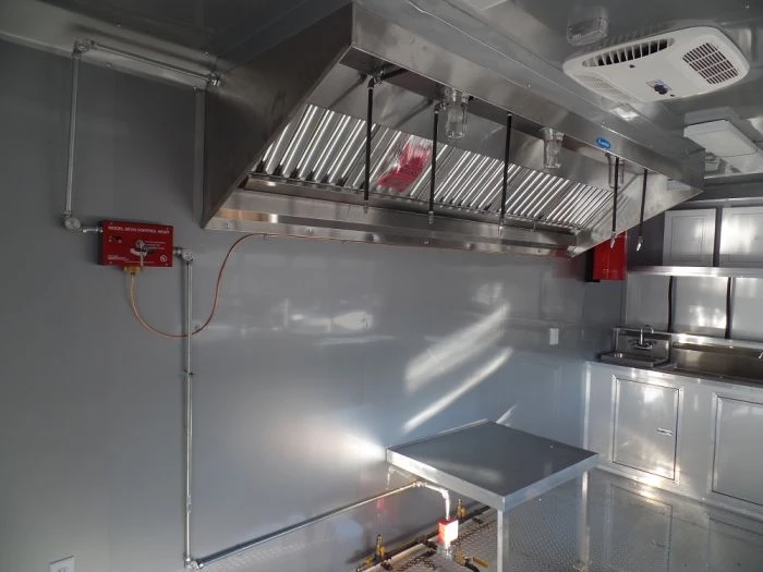 8.5' x 30' Concession Food Trailer Red Event Catering 12 8.5' x 30' Concession Food Trailer Red Event Catering - Image 12