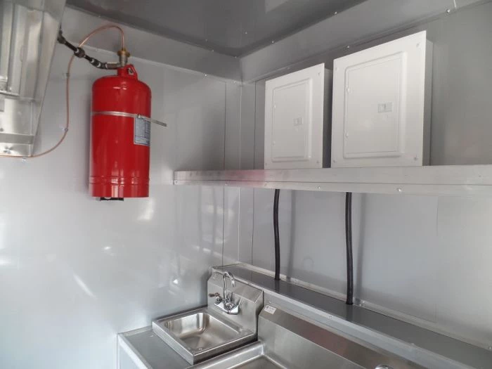 8.5' x 30' Concession Food Trailer Red Event Catering 10 8.5' x 30' Concession Food Trailer Red Event Catering - Image 10