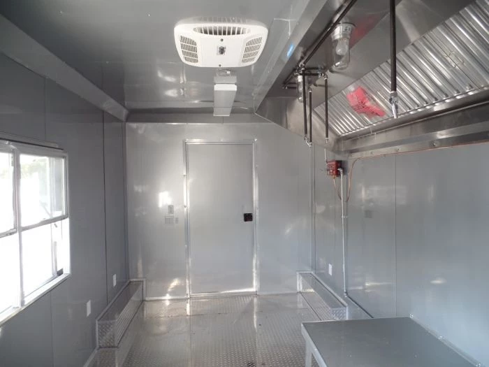 8.5' x 30' Concession Food Trailer Red Event Catering 23 8.5' x 30' Concession Food Trailer Red Event Catering - Image 23