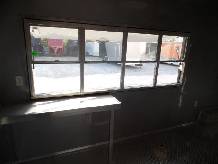 8.5' x 30' Concession Food Trailer Red Event Catering 2 8.5' x 30' Concession Food Trailer Red Event Catering - Image 2