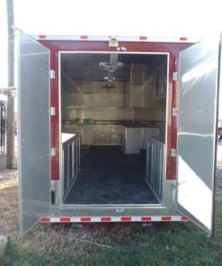8.5' x 36' Concession Food Trailer Brandy Wine Event Catering 31 8.5' x 36' Concession Food Trailer Brandy Wine Event Catering -Cheap Concession Trailers Shop sam 4858 1