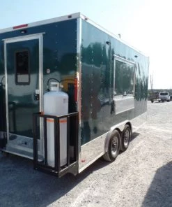 8.5' x 16' Food Event Concession Emerald Green Trailer With Appliances 38 8.5' x 16' Food Event Concession Emerald Green Trailer With Appliances -Cheap Concession Trailers Shop sam 4947 1