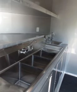 8.5' x 16' Food Event Concession Emerald Green Trailer With Appliances 61 8.5' x 16' Food Event Concession Emerald Green Trailer With Appliances -Cheap Concession Trailers Shop sam 4961 1