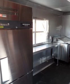 8.5' x 16' Food Event Concession Emerald Green Trailer With Appliances 55 8.5' x 16' Food Event Concession Emerald Green Trailer With Appliances -Cheap Concession Trailers Shop sam 4966 1