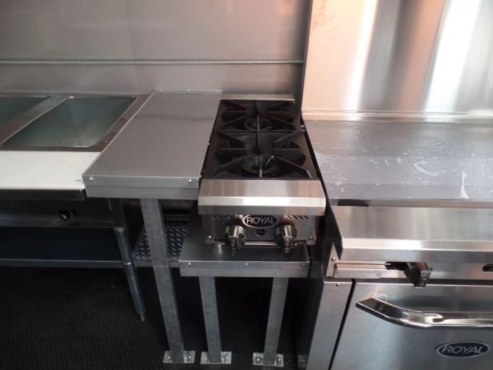 8.5' x 16' Food Event Concession Emerald Green Trailer With Appliances 16 8.5' x 16' Food Event Concession Emerald Green Trailer With Appliances - Image 16