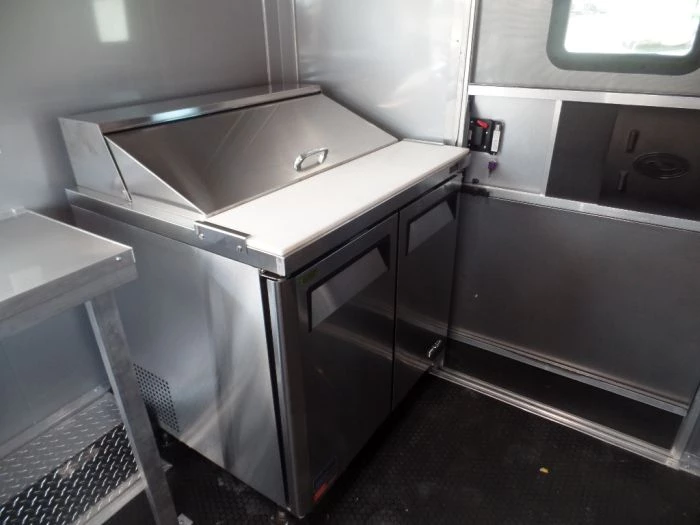 8.5' x 16' Food Event Concession Emerald Green Trailer With Appliances 6 8.5' x 16' Food Event Concession Emerald Green Trailer With Appliances - Image 6