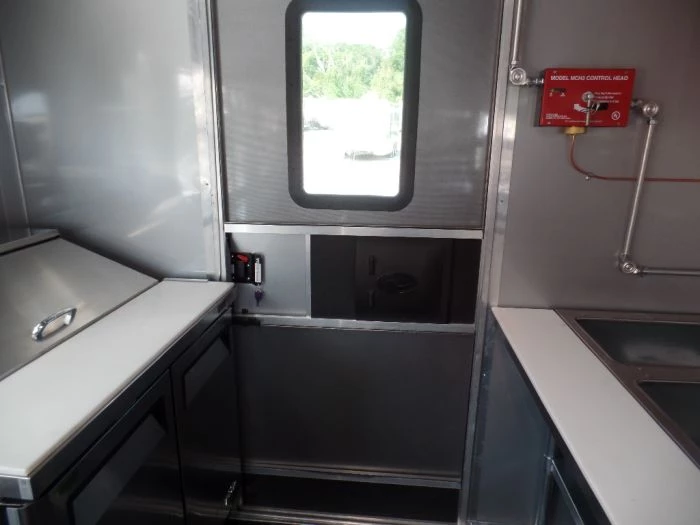 8.5' x 16' Food Event Concession Emerald Green Trailer With Appliances 10 8.5' x 16' Food Event Concession Emerald Green Trailer With Appliances - Image 10