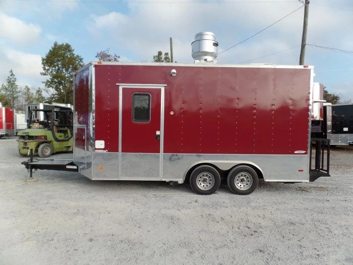 8.5' x 16' Concession Food Trailer Brandy Wine Event Catering 5 8.5' x 16' Concession Food Trailer Brandy Wine Event Catering - Image 5