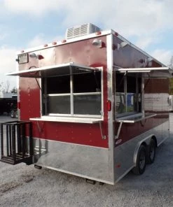 8.5' x 16' Concession Food Trailer Brandy Wine Event Catering 41 8.5' x 16' Concession Food Trailer Brandy Wine Event Catering -Cheap Concession Trailers Shop sam 4993