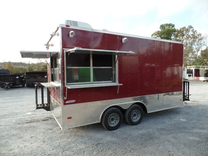 8.5' x 16' Concession Food Trailer Brandy Wine Event Catering 26 8.5' x 16' Concession Food Trailer Brandy Wine Event Catering - Image 26