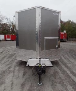 8.5' x 30' Concession Food Trailer Light Pewter Event Catering -Cheap Concession Trailers Shop sam 5445