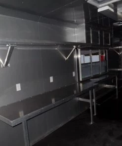 8.5' x 30' Concession Food Trailer Light Pewter Event Catering -Cheap Concession Trailers Shop sam 5462