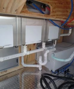 8.5' x 24' Concession Food Trailer Black BBQ Event -Cheap Concession Trailers Shop sam 5507