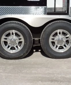 8.5' x 24' Concession Food Trailer Black BBQ Event -Cheap Concession Trailers Shop sam 5518