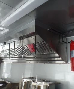 8.5' x 20' Concession Food Trailer White With Appliances -Cheap Concession Trailers Shop sam 5682 1