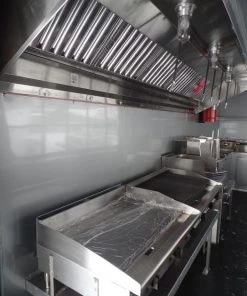 8.5' x 20' Concession Food Trailer White Event Catering -Cheap Concession Trailers Shop sam 5686