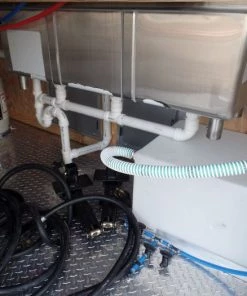 8.5' x 17' Concession Trailer Charcoal Grey Food Event Catering -Cheap Concession Trailers Shop sam 5741