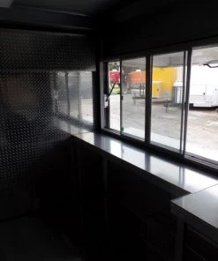 8.5' x 17' Concession Food Trailer Charcoal Grey -Cheap Concession Trailers Shop sam 5772