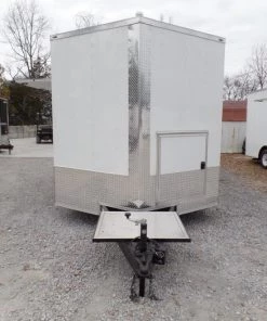 8.5' x 16' Concession Food Trailer White Event Catering -Cheap Concession Trailers Shop sam 5850