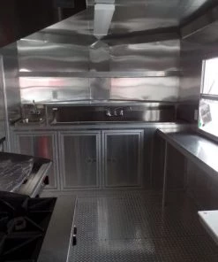 8.5' x 16' Concession Food Trailer White Event Catering -Cheap Concession Trailers Shop sam 5865