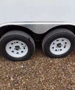 8.5' x 16' White Concession Food Trailer With Appliances -Cheap Concession Trailers Shop sam 5875