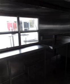 8.5' x 16' White Concession Food Trailer With Appliances -Cheap Concession Trailers Shop sam 5880