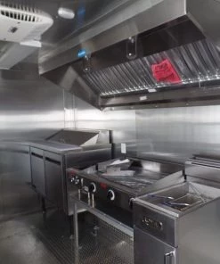 8.5' x 16' White Concession Food Trailer With Appliances -Cheap Concession Trailers Shop sam 5881