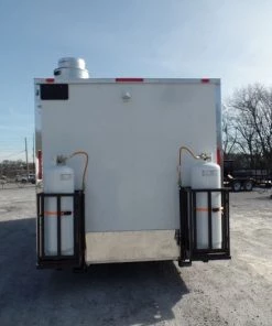 8.5' x 20' Concession Food Trailer White With Appliances 42 8.5' x 20' Concession Food Trailer White With Appliances -Cheap Concession Trailers Shop sam 5971
