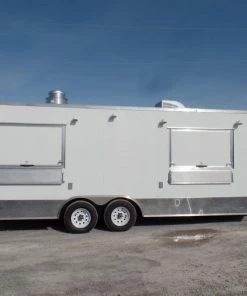 8.5' x 20' Concession Food Trailer White With Appliances 37 8.5' x 20' Concession Food Trailer White With Appliances -Cheap Concession Trailers Shop sam 5973