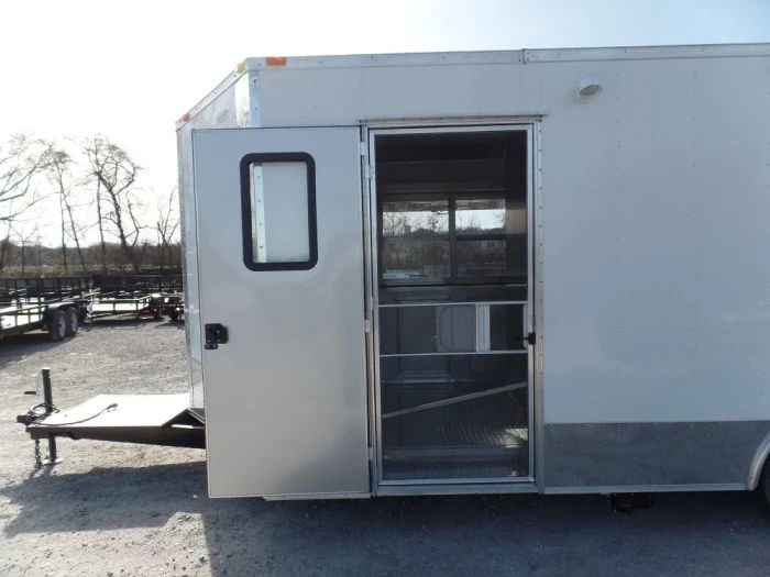 8.5' x 20' Concession Food Trailer White With Appliances 17 8.5' x 20' Concession Food Trailer White With Appliances - Image 17