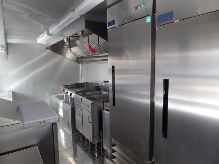 8.5' x 20' Concession Food Trailer White With Appliances 35 8.5' x 20' Concession Food Trailer White With Appliances - Image 35