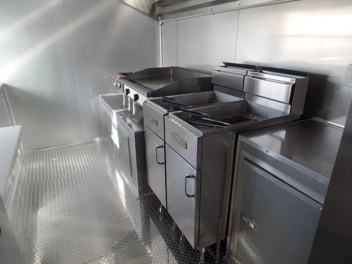 8.5' x 20' Concession Food Trailer White With Appliances 6 8.5' x 20' Concession Food Trailer White With Appliances - Image 6