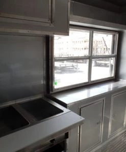 8.5' x 20' Concession Food Trailer White With Appliances 46 8.5' x 20' Concession Food Trailer White With Appliances -Cheap Concession Trailers Shop sam 5979