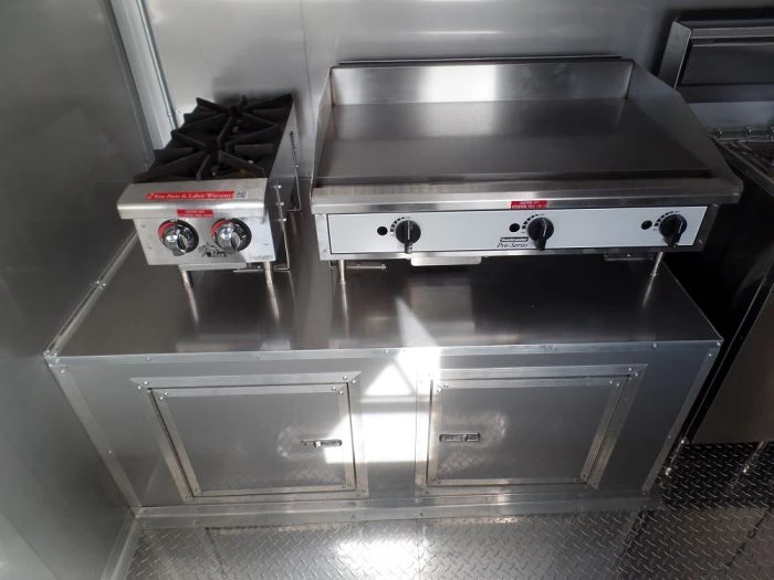 8.5' x 20' Concession Food Trailer White With Appliances 25 8.5' x 20' Concession Food Trailer White With Appliances - Image 25