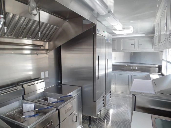 8.5' x 20' Concession Food Trailer White With Appliances 22 8.5' x 20' Concession Food Trailer White With Appliances - Image 22