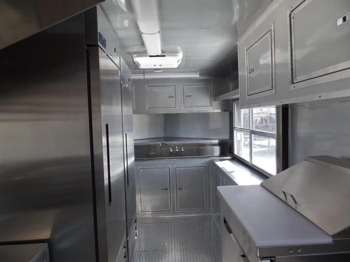8.5' x 20' Concession Food Trailer White With Appliances 34 8.5' x 20' Concession Food Trailer White With Appliances - Image 34