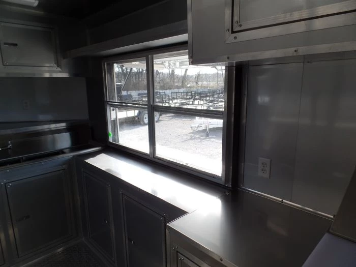 8.5' x 20' Concession Food Trailer White With Appliances 7 8.5' x 20' Concession Food Trailer White With Appliances - Image 7