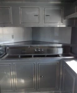 8.5' x 20' Concession Food Trailer White With Appliances 50 8.5' x 20' Concession Food Trailer White With Appliances -Cheap Concession Trailers Shop sam 5986