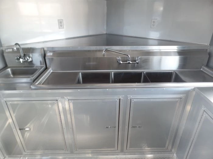 8.5' x 20' Concession Food Trailer White With Appliances 20 8.5' x 20' Concession Food Trailer White With Appliances - Image 20