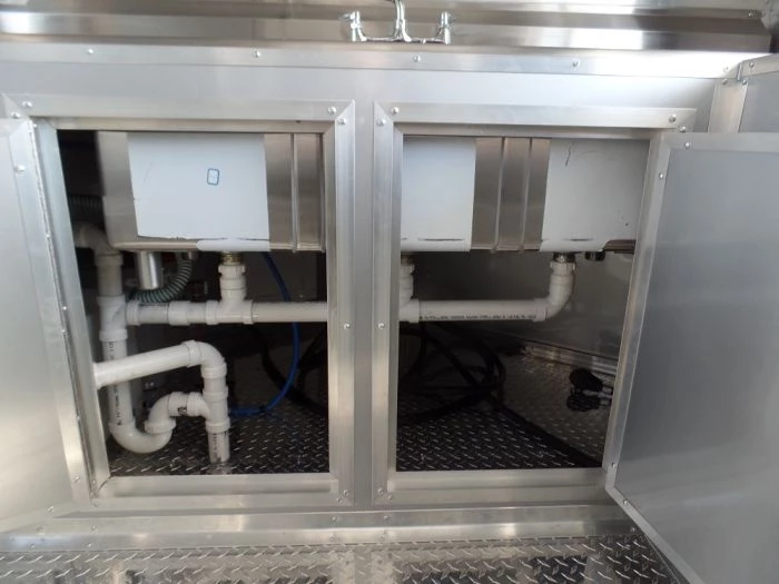 8.5' x 20' Concession Food Trailer White With Appliances 2 8.5' x 20' Concession Food Trailer White With Appliances - Image 2