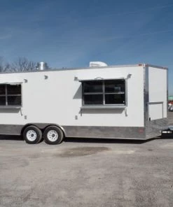8.5' x 20' Concession Food Trailer White With Appliances 53 8.5' x 20' Concession Food Trailer White With Appliances -Cheap Concession Trailers Shop sam 5994