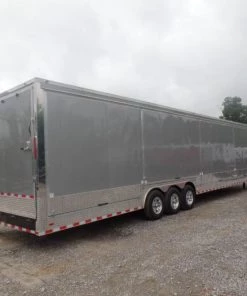 Silver Frost 8.5x48 Event Display Trailer -Cheap Concession Trailers Shop sam 6262