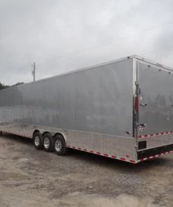 Silver Frost 8.5x48 Event Display Trailer -Cheap Concession Trailers Shop sam 6264
