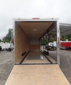 Silver Frost 8.5x48 Event Display Trailer -Cheap Concession Trailers Shop sam 6270