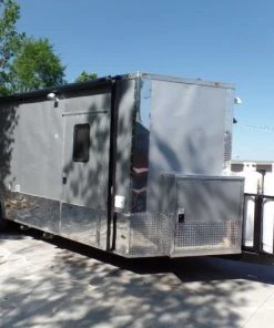 8.5' x 24' Concession Trailer Silver Frost Food Event Catering -Cheap Concession Trailers Shop sam 6564