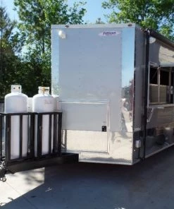 8.5' x 24' Concession Trailer Silver Frost Food Event Catering -Cheap Concession Trailers Shop sam 6569