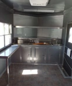 8.5' x 24' Concession Trailer Silver Frost Food Event Catering -Cheap Concession Trailers Shop sam 6573