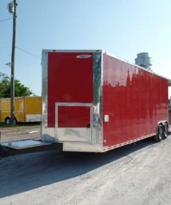 8.5' x 28' Concession Food Trailer Red BBQ Event Catering 32 8.5' x 28' Concession Food Trailer Red BBQ Event Catering -Cheap Concession Trailers Shop sam 6638 1