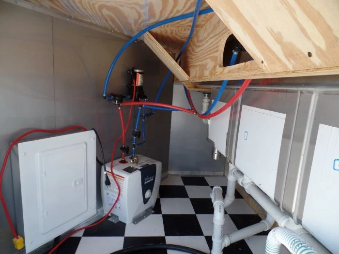 8.5' x 28' Concession Food Trailer Red BBQ Event Catering 20 8.5' x 28' Concession Food Trailer Red BBQ Event Catering - Image 20